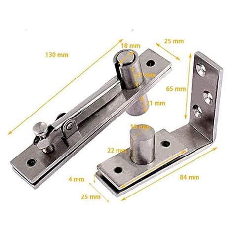 stainless steel cabinet pivot hinge|pivot hinge for heavy doors.